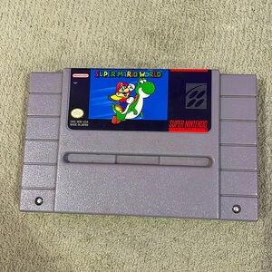 Super Mario World Super Nintendo Game